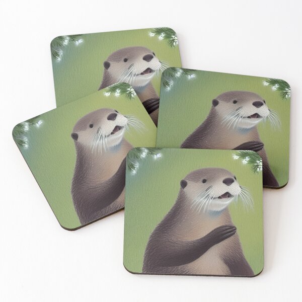 Item preview, Happy Otter designed and sold by ArtistsQuest.