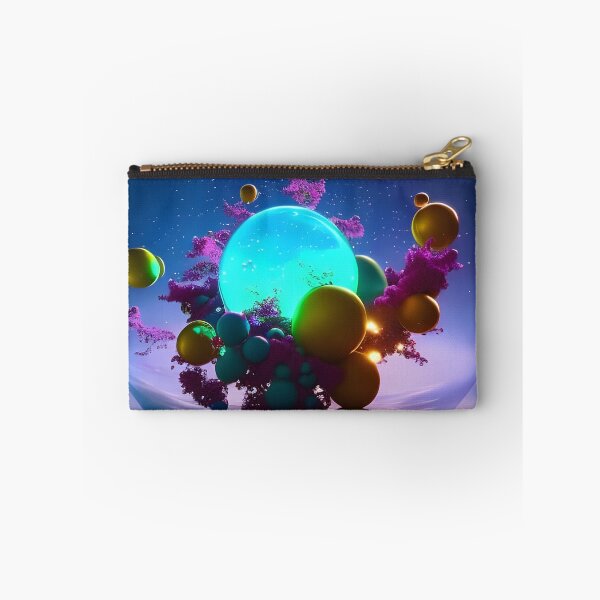 Item preview, Abstract Alien Galaxy in a bubble designed and sold by ambyai.