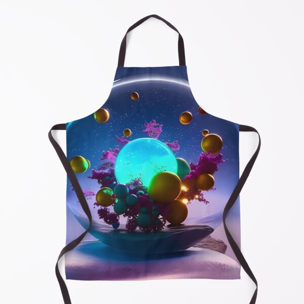 Item preview, Abstract Alien Galaxy in a bubble designed and sold by ambyai.