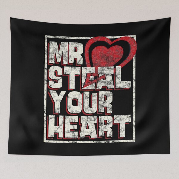 Item preview, Mr Steal Your Heart Valentines Day designed and sold by csoDesign.
