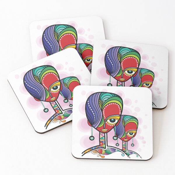 Item preview, Black African Woman and Child designed and sold by Kainene.