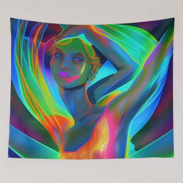Item preview, Unity In Dance No.7 - Astral Cosmic AI Illustration designed and sold by Recall-Design.