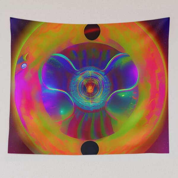 Item preview, Unity In Dance No.8 - Astral Cosmic AI Illustration designed and sold by Recall-Design.