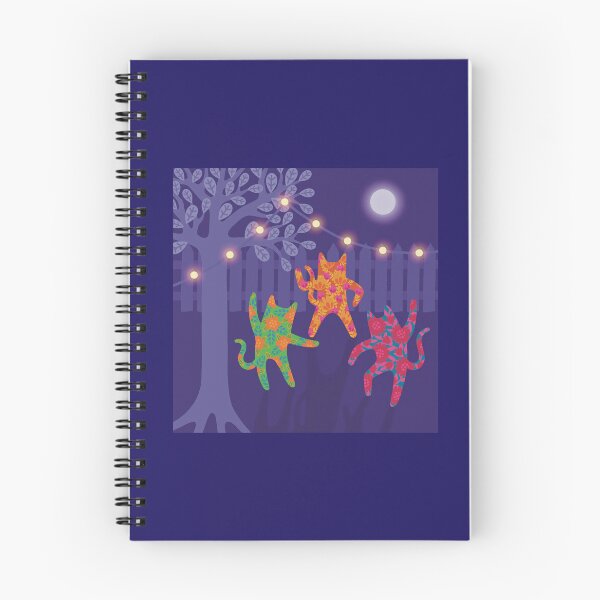 Item preview, Gatos bailando en el jardín designed and sold by BloomJoyStudio.
