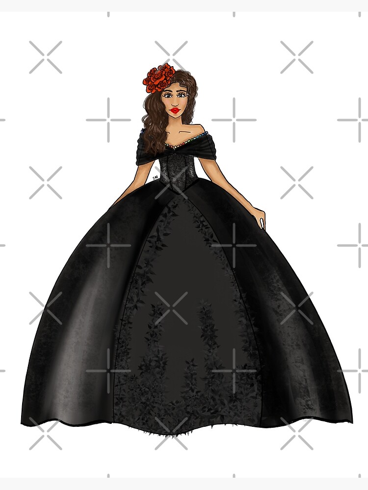 black flower girl dress Shiny Sweet 16 Quinceañera Dress 66991 main image 0
