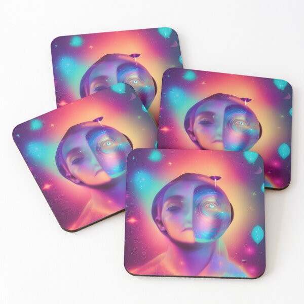 Item preview, Everything will be OK No.1 - Astral Cosmic AI Illustration designed and sold by Recall-Design.