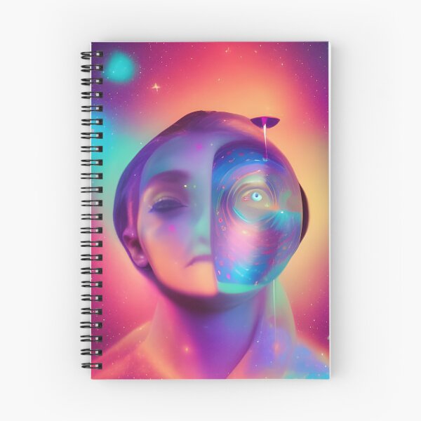 Item preview, Everything will be OK No.1 - Astral Cosmic AI Illustration designed and sold by Recall-Design.