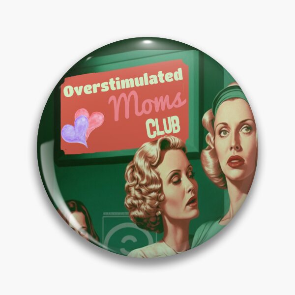 Item preview, overstimulated moms club designed and sold by EsotericFox.