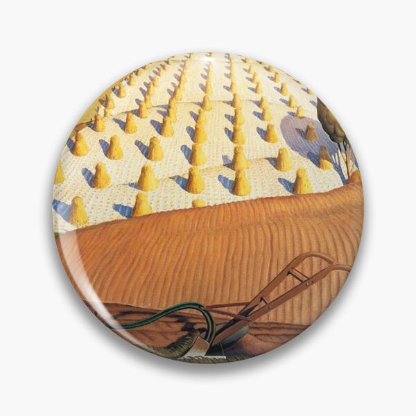 Item preview, Grant Wood  Fall Plowing designed and sold by TeeARTHY.