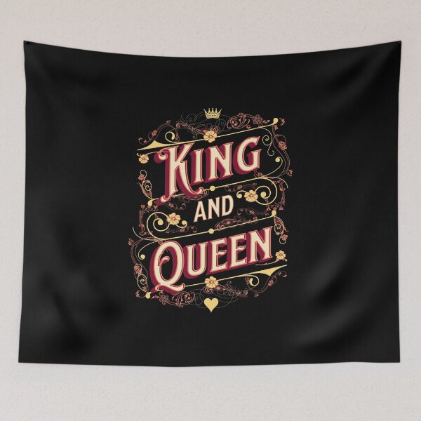 Item preview, King and Queen Valentines Day designed and sold by brytfanna.