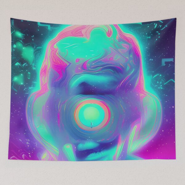 Item preview, Everything will be OK No.2 - Astral Cosmic AI Illustration designed and sold by Recall-Design.