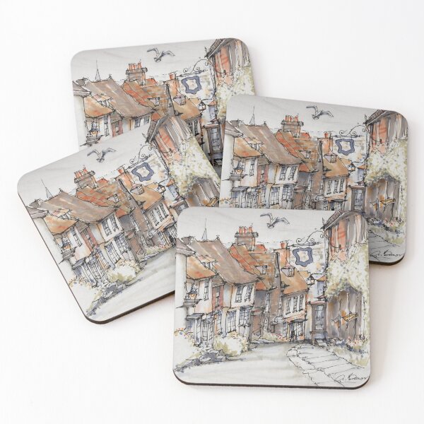 Item preview, Street Scene in England designed and sold by Gregg Brown.