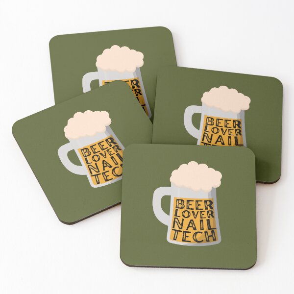 Item preview, St. Patrick's Day Nail Tech Beer Lover designed and sold by 306Biz.