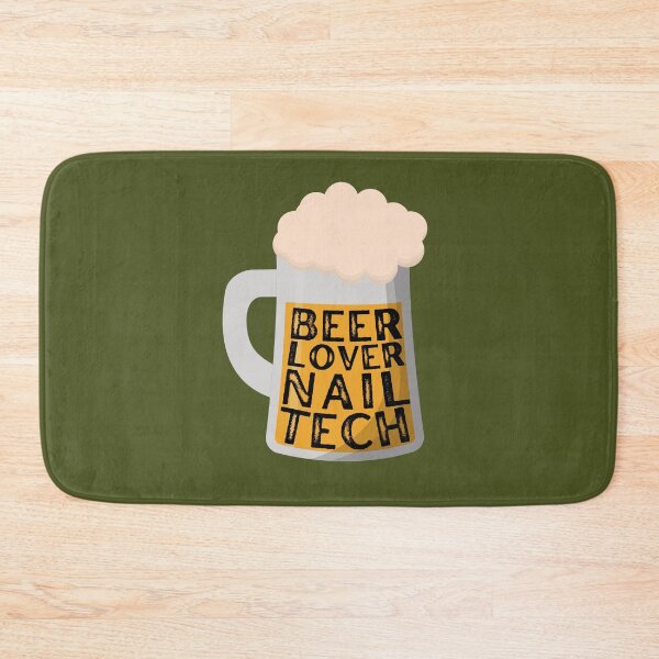 Item preview, St. Patrick's Day Nail Tech Beer Lover designed and sold by 306Biz.