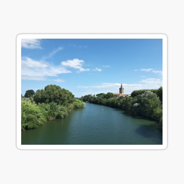 river in southern France Sticker
