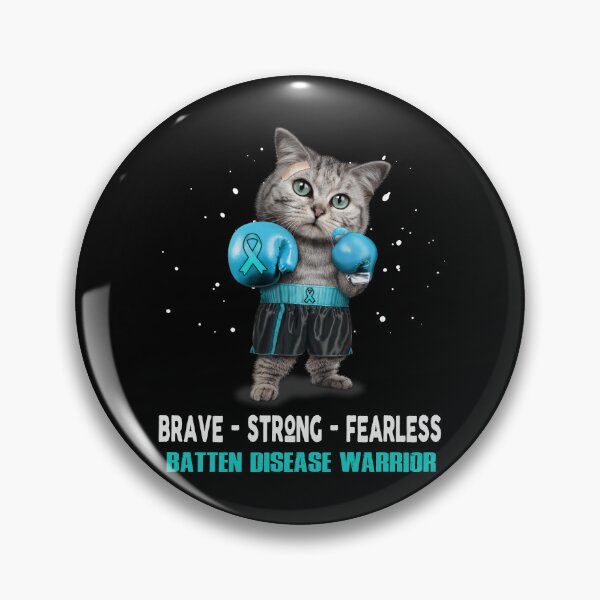 Item preview, Batten Disease Warrior - BRAVE STRONG FEARLESS designed and sold by Berriosly.