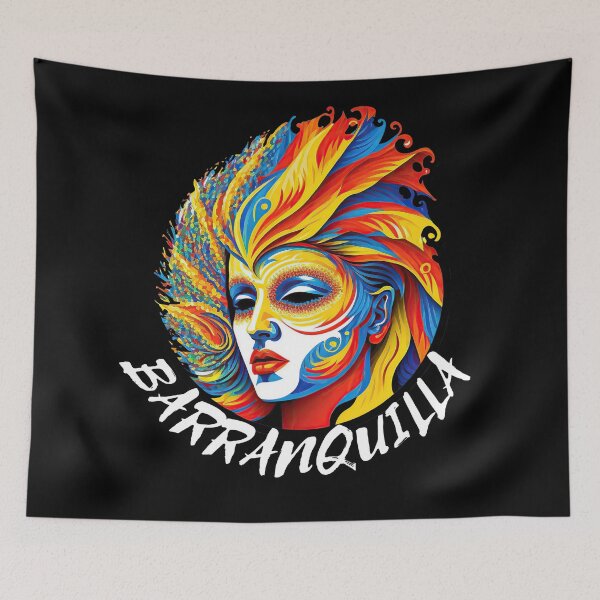 Item preview, Barranquilla carnival mask designed and sold by Micapox.