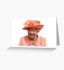 Queen Lizzy Greeting Card