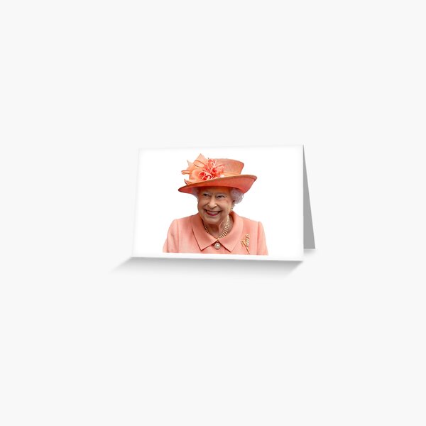Queen Lizzy Greeting Card