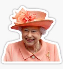 Queen Elizabeth Ii Stickers | Redbubble