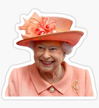 Queen Elizabeth Ii Stickers | Redbubble