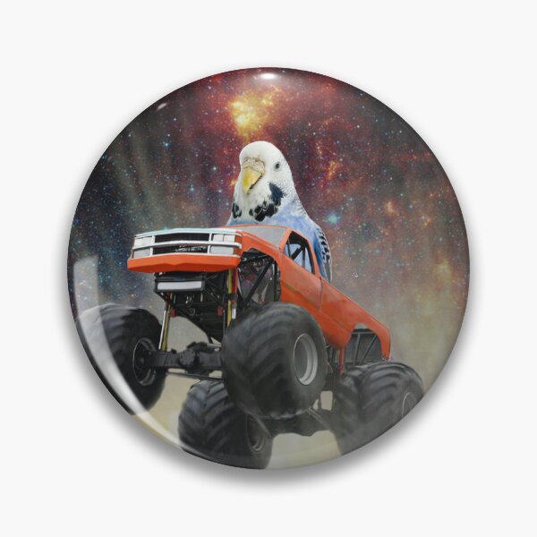 Item preview, Its an Explosive Jumping Monster Truck With Parakeet Driving!  designed and sold by thisiserikpaul.