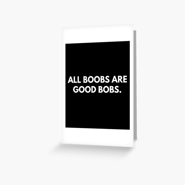 Boobs Word Art Greeting Card  Tits, Breasts, Titties, Bazookas, Knockers,  Hooters, Melons, Mammaries, Cans, Jugs, Bust — LEMON LOCO