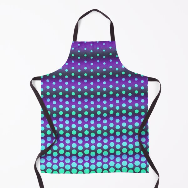 Item preview, Half tone dots mint blue green designed and sold by TheRightHonMP.