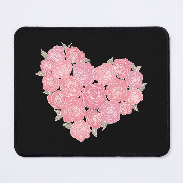 Item preview, Pink roses filled heart designed and sold by Tasha-design.