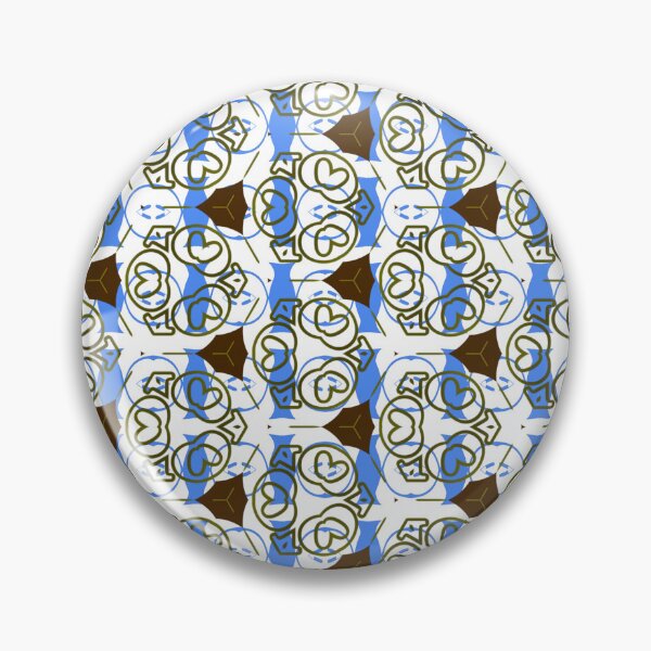 Item preview, White, light blue and reddish brown multi asymmetrical shapes modern design by Code03 designed and sold by Code03.