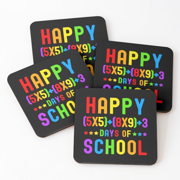 Item preview, Happy 100 Days Of School - 100 Days Of Mathematics, 100 Days Of Math, Kids Math School, Kids Arithmetic, Kid Math Geek designed and sold by jadedscientist.