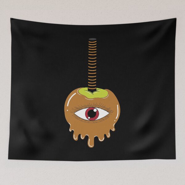 Item preview, Spooky Caramel Apple designed and sold by Celestial Aura Creations.