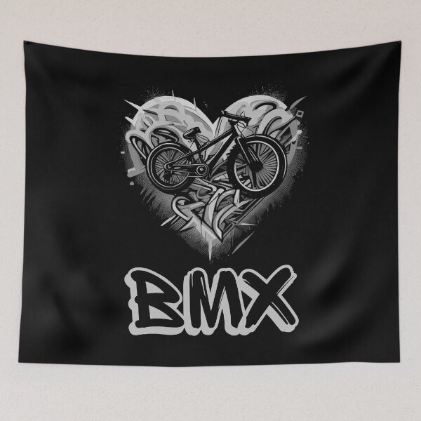 Artikelvorschau, BMX Valentinstag für BMX Fahrer und BMX Liebhaber - BMX VALENTINES DAY DESIGN (2) entworfen und verkauft von TourDePassion.