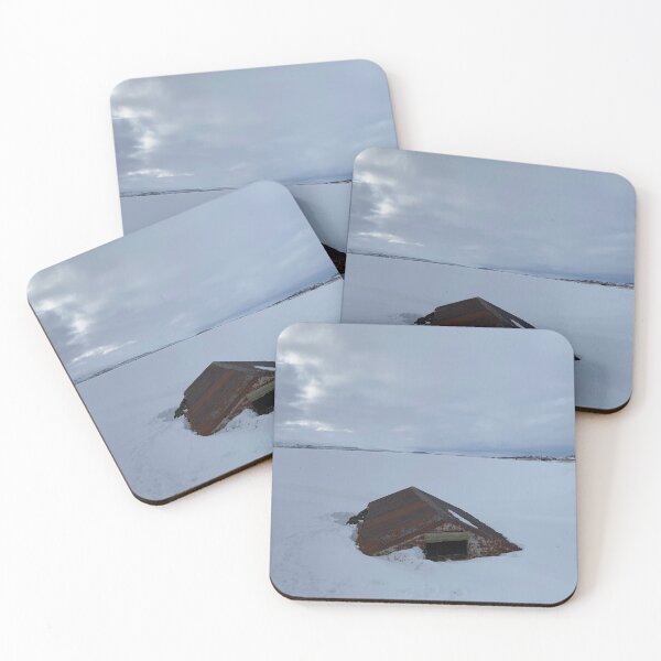 Item preview, House submerged in ice and snow designed and sold by DrAgonPhotos.