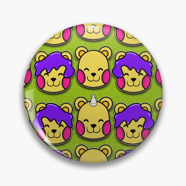 Item preview, Happy Bears Pattern designed and sold by ArtByJFC.