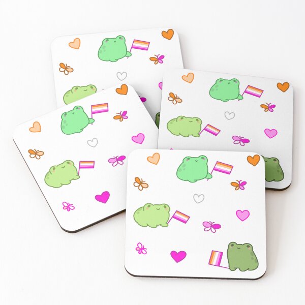Item preview, Rotund Lesbian Frogs designed and sold by casserolestan.