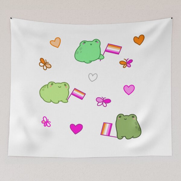Item preview, Rotund Lesbian Frogs designed and sold by casserolestan.