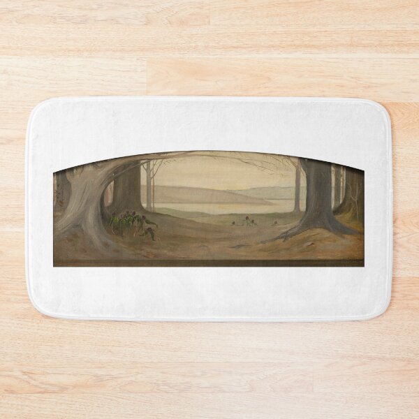 Item preview, Grant Wood, Decorative Landscape with Crocuses designed and sold by TeeARTHY.