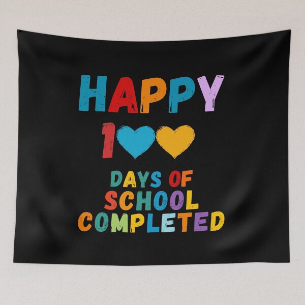 Item preview, Happy 100 Days of School Completed. designed and sold by Moremon.