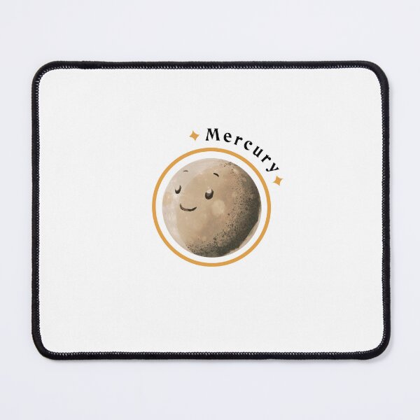 Item preview, Mercury Planet of Solar System to Pack little cute kawaii - learn astronomy gift designed and sold by celestevolta.