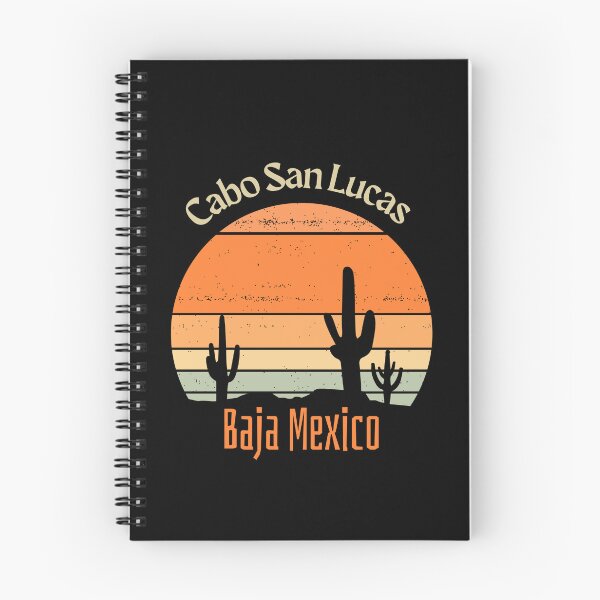 Item preview, Cabo San Lucas Baja Mexico Vintage Sunset and Cactus Design designed and sold by RektRepublic.