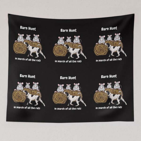 Item preview, Funny Barn Hunt - in search of all the rats with a Danish Swedish Farmdog designed and sold by Just4doglovers.