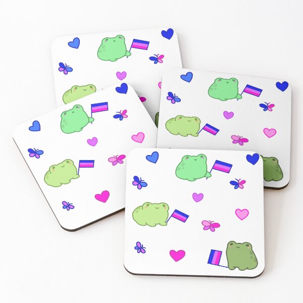 Item preview, Rotund Bisexual Frogs designed and sold by casserolestan.