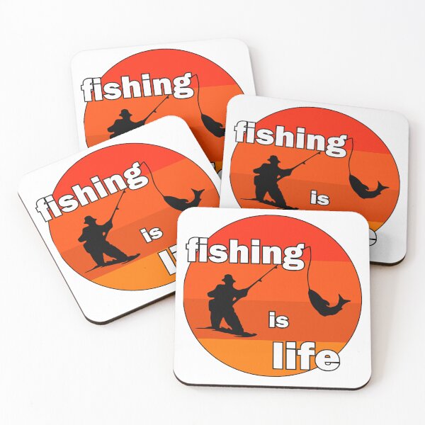 Item preview, Fishing is life designed and sold by Rowbic.
