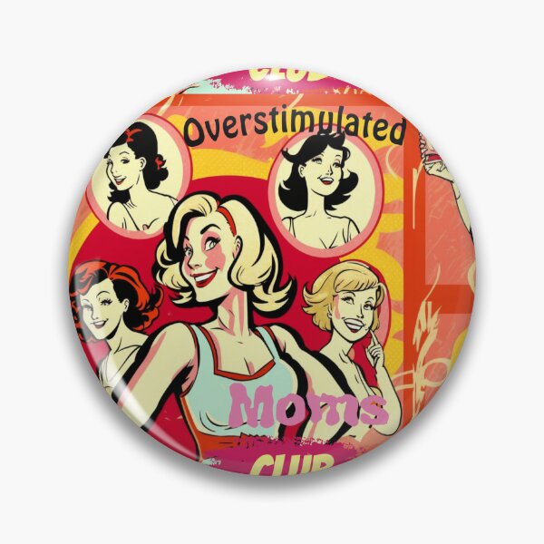 Item preview, overstimulated moms club designed and sold by EsotericFox.