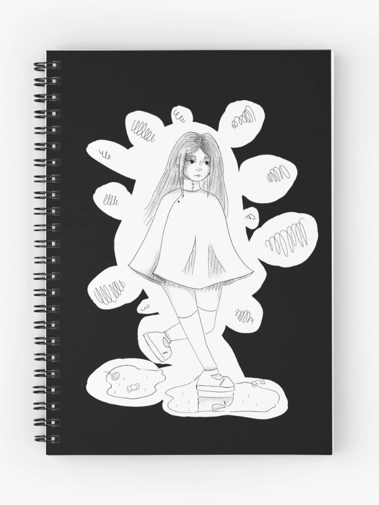 Thumbnail 1 of 3, Journal, Walking Girl designed and sold by RaspberryPunch.