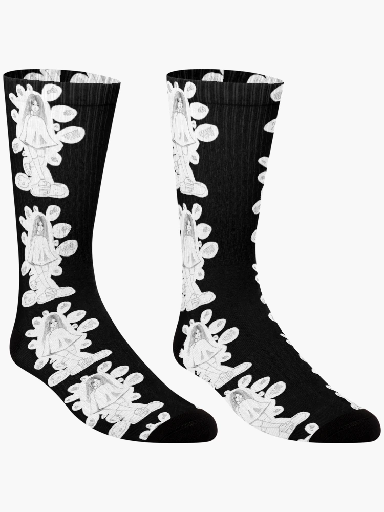 Thumbnail 3 of 5, Socks, Walking Girl designed and sold by RaspberryPunch.