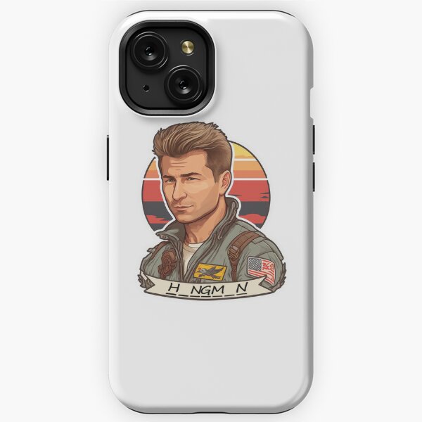 Jake Seresin The Hangman Top Gun Maverick Cartoon 2 iPhone Case for Sale  by QuotesTeesStore