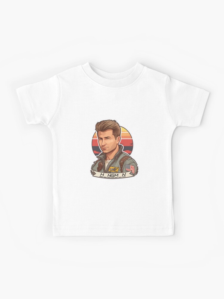 Jake Seresin The Hangman Top Gun Maverick Cartoon 3 Kids T-Shirt for Sale  by QuotesTeesStore