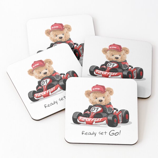 Item preview, Teddy bear - Ready set go! designed and sold by RCJLifestyles.